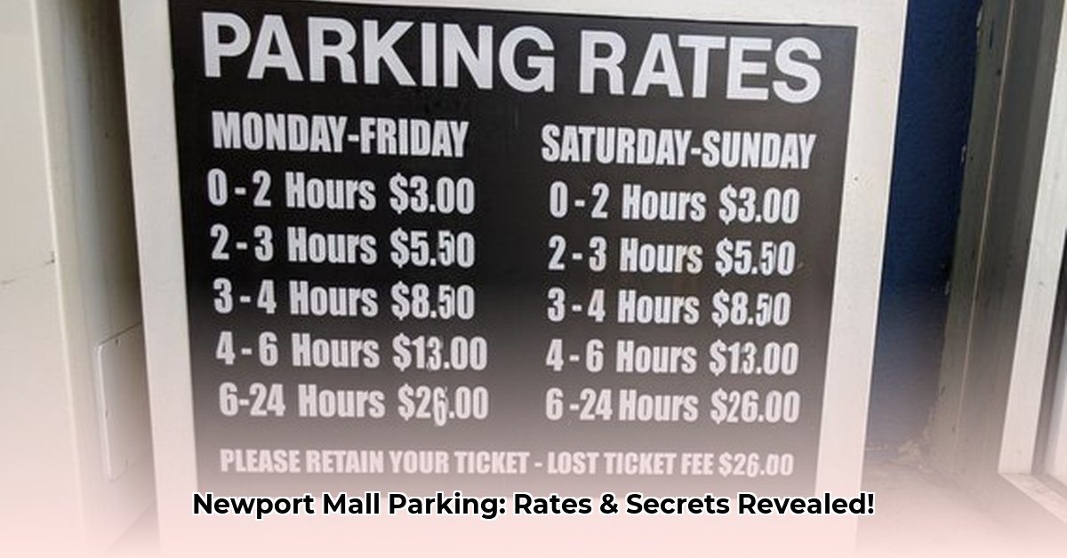 newport-mall-jersey-city-parking-rates